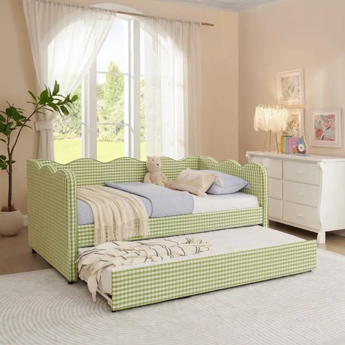 Twin daybed with pop - with,